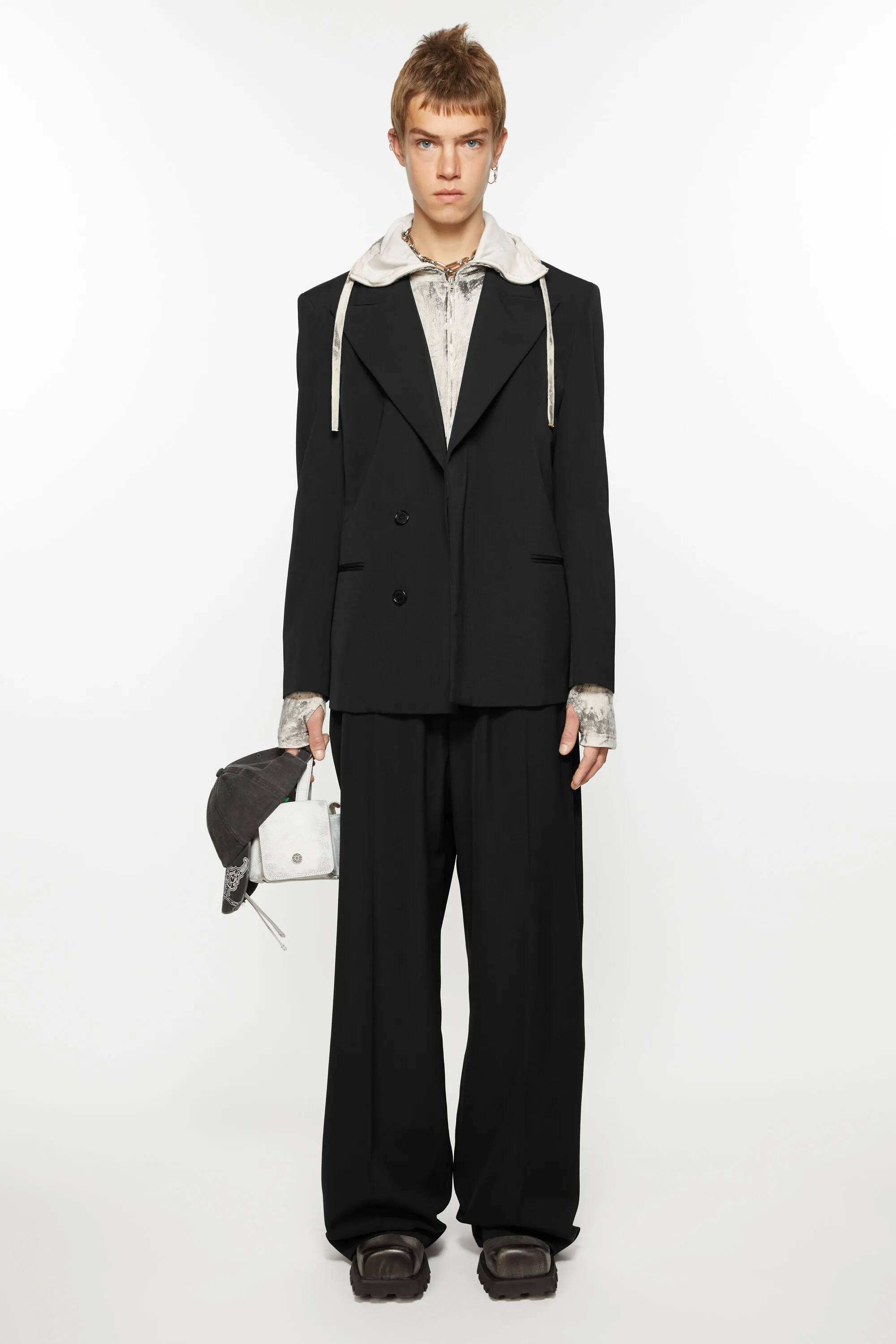 Пиджак строгого кроя Acne Studios, Black
Пиджак строгого кроя Acne Studios, Black