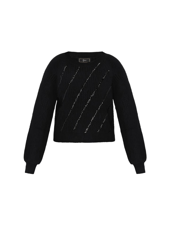 Женский свитер черного цвета faina
Женский свитер черного цвета faina