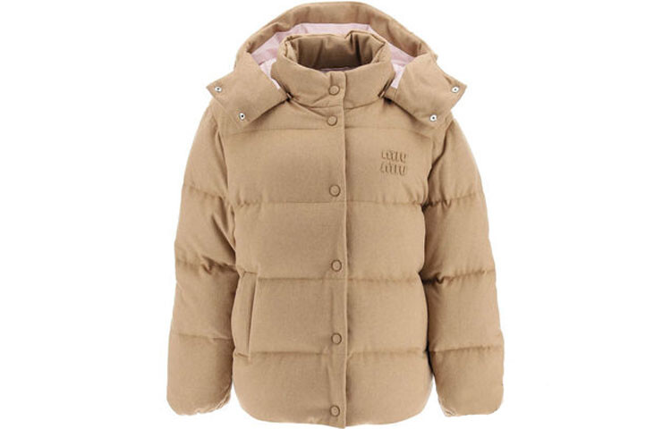 Пуховик женский Miu Miu, коричневый
Пуховик женский Miu Miu, коричневый