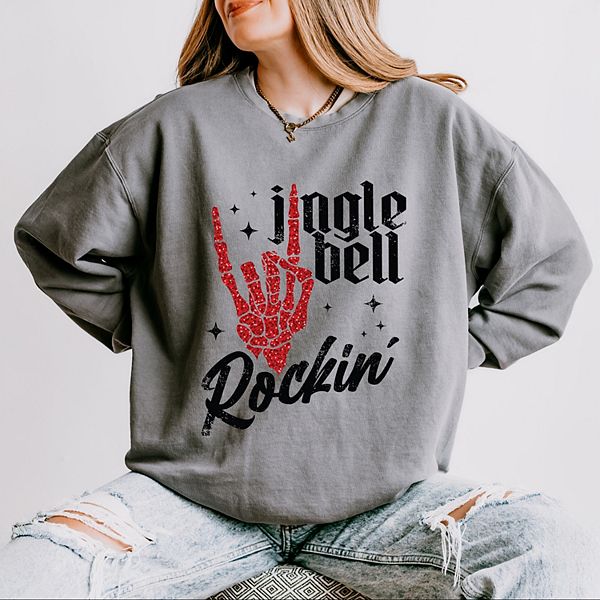Джемпер женский Jingle bell rockin' skeleton glitter Simply Sage Market, Grey
Джемпер женский Jingle bell rockin' skeleton glitter Simply Sage Market, Grey
