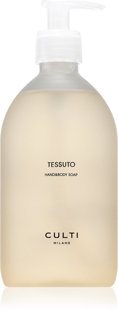 Hand&Body tessuto ароматизированное жидкое мыло для рук и тела Culti Milano, unisex 500 мл
Hand&Body tessuto ароматизированное жидкое мыло для рук и тела Culti Milano, unisex 500 мл