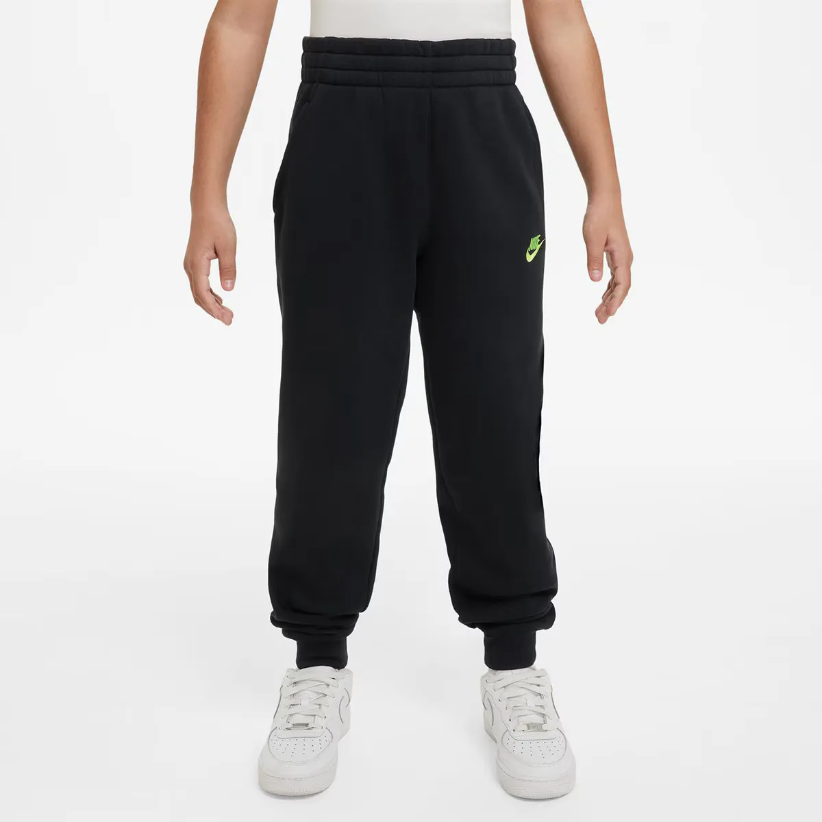 Спортивная одежда Club Флисовые детские брюки Nike, чёрный
Спортивная одежда Club Флисовые детские брюки Nike, чёрный