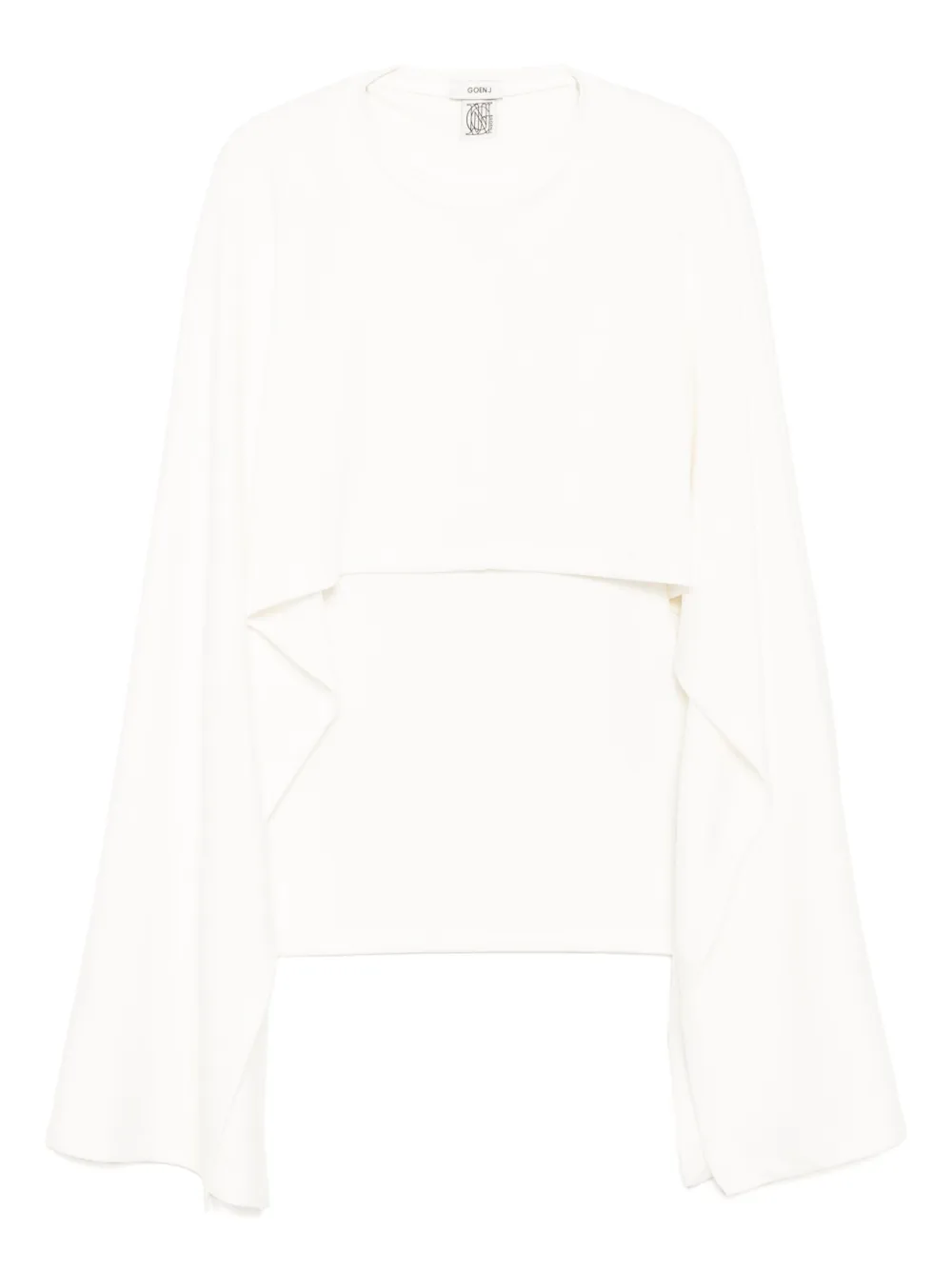 Топ-кейп в рубчик Goen.J, нейтральный
Топ-кейп в рубчик Goen.J, нейтральный