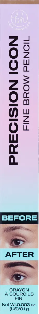 Карандаш для бровей Precision Icon Medium Brown 0,1 г. bh cosmetics
Карандаш для бровей Precision Icon Medium Brown 0,1 г. bh cosmetics