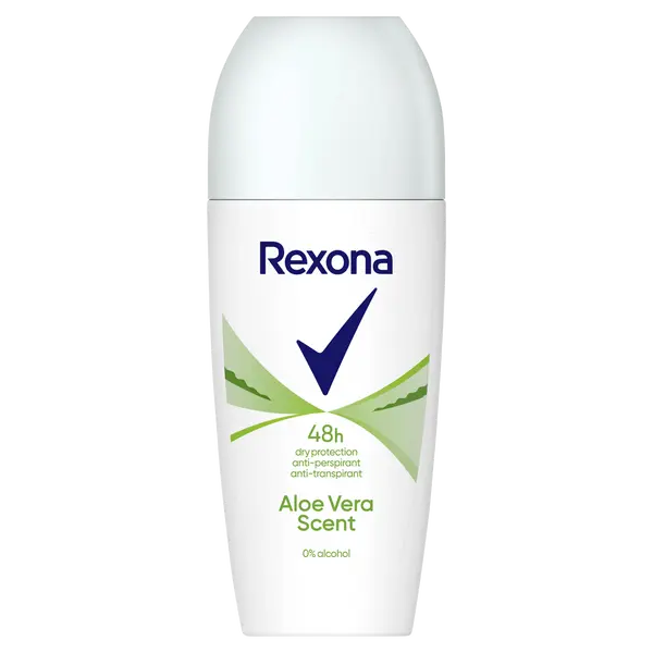 Шариковый антиперспирант для женщин, 50 мл Rexona Aloe vera
Шариковый антиперспирант для женщин, 50 мл Rexona Aloe vera