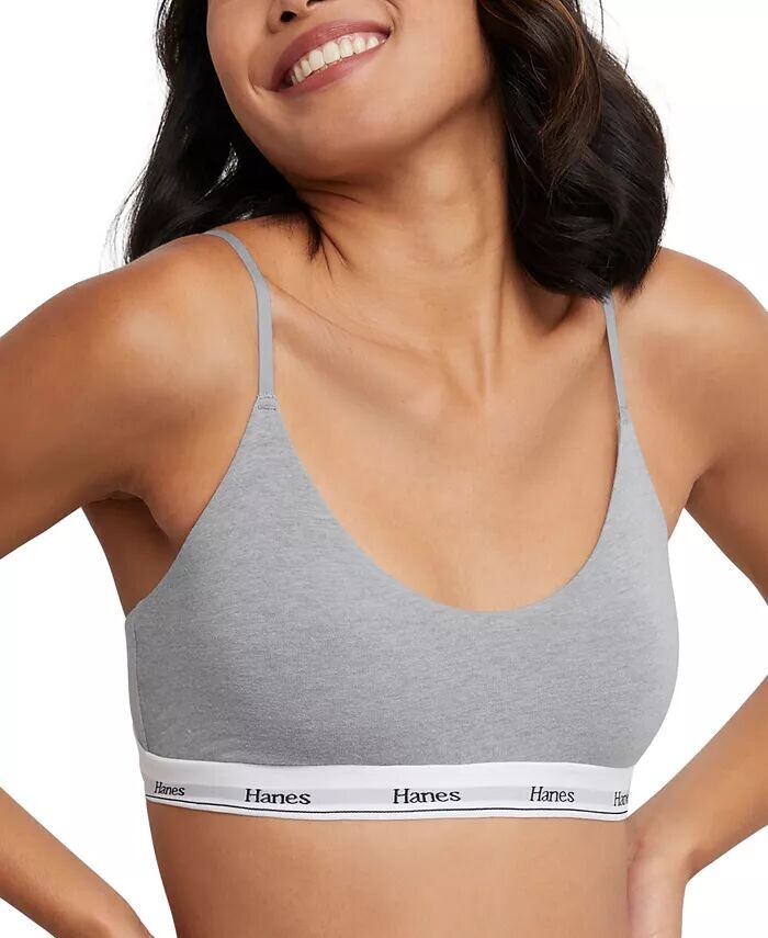 Женский укороченный бюстгальтер без косточек Originals ComfortMSO103 Hanes, мультиколор
Женский укороченный бюстгальтер без косточек Originals ComfortMSO103 Hanes, мультиколор