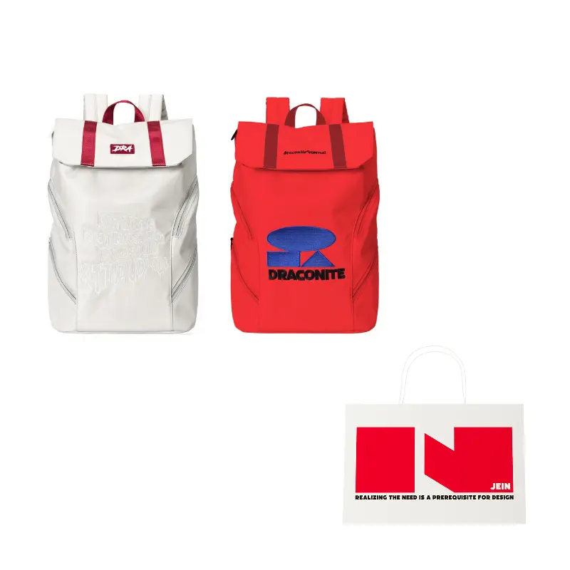 DRACONITE Полиэстеровый рюкзак для ноутбука унисекс серо-красный контрастный, Gray Red (Combo 2)
DRACONITE Полиэстеровый рюкзак для ноутбука унисекс серо-красный контрастный, Gray Red (Combo 2)