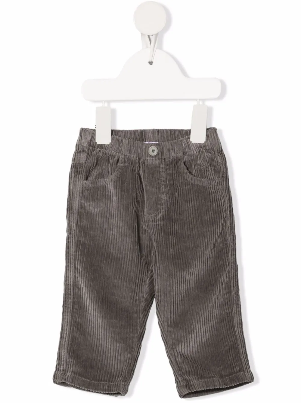 Вельветовые брюки кроя слим Il Gufo, серый
Вельветовые брюки кроя слим Il Gufo, серый