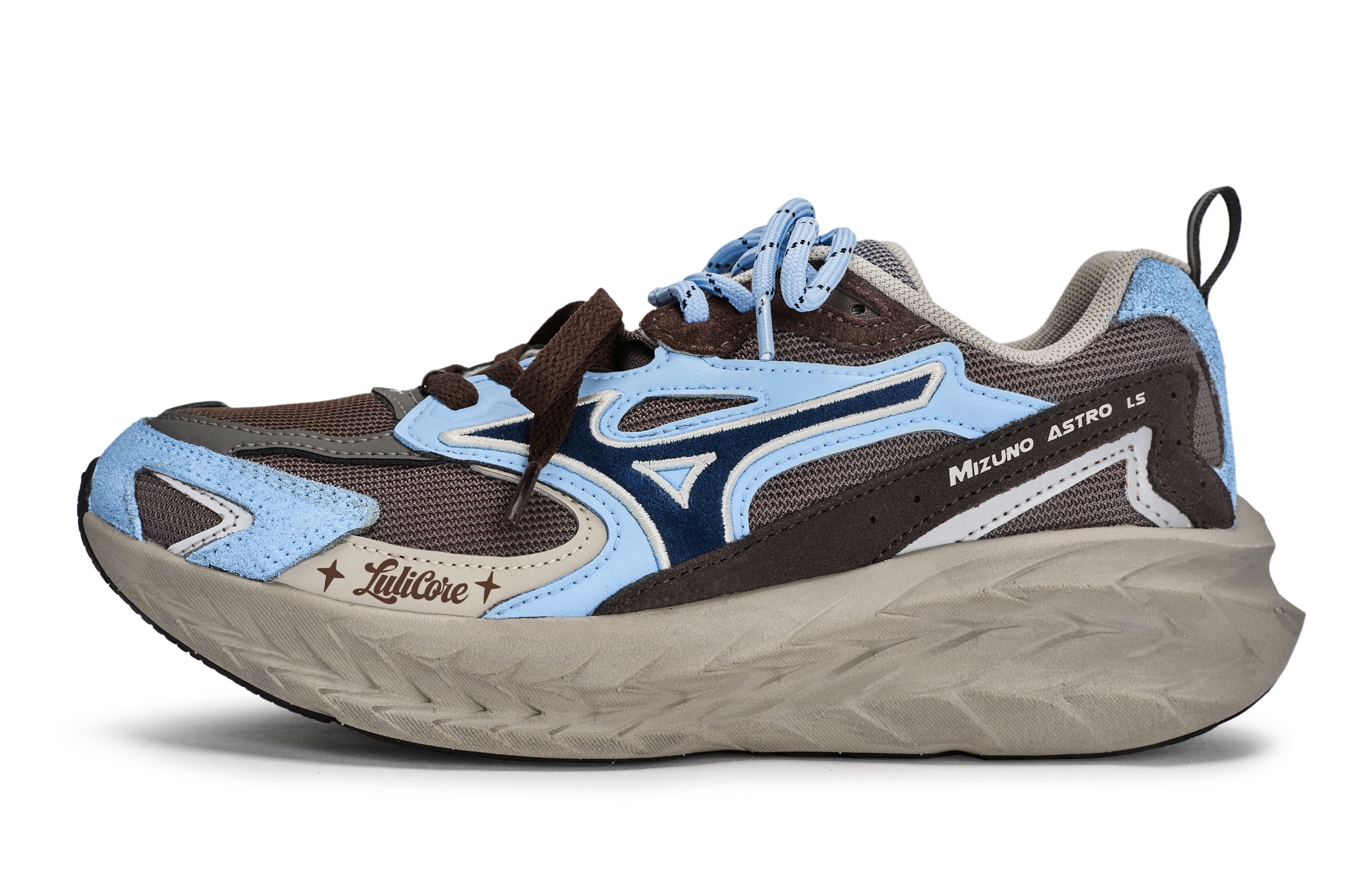 Mizuno LS Low top Running Shoes Unisex Gray Blue Brown
Mizuno LS Low top Running Shoes Unisex Gray Blue Brown