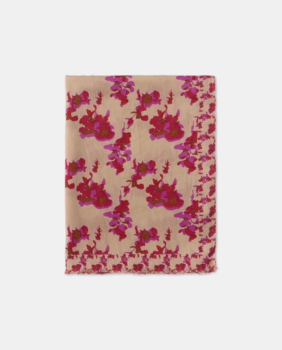 Шарф из шерсти и шелка Colores Otoño, розовый
Шарф из шерсти и шелка Colores Otoño, розовый