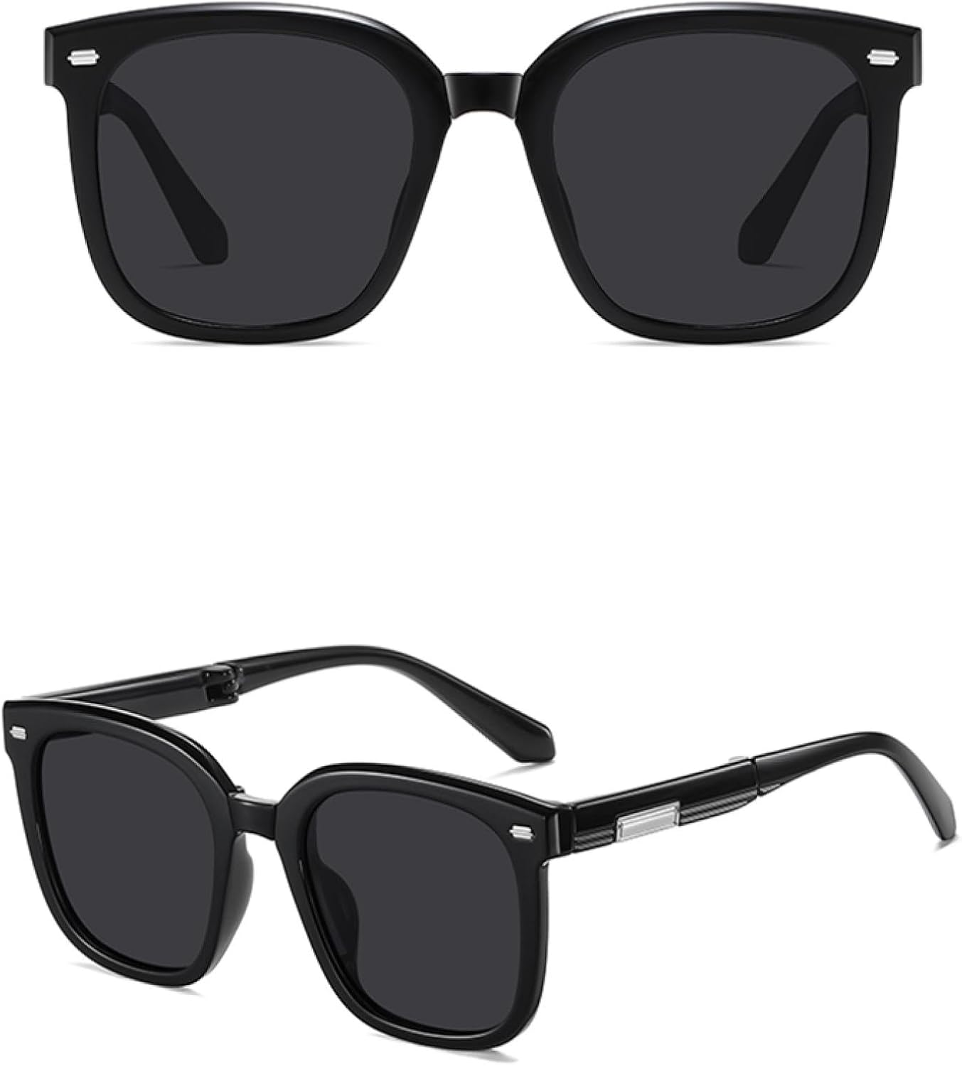 Женские складные поляризованные солнцезащитные очки, мужские очки с защитой от УФ-излучения UV400, очки для вождения, кемпинга, вечеринки, пляжа VFDHN, Bright Black Gray
Женские складные поляризованные солнцезащитные очки, мужские очки с защитой от УФ-излучения UV400, очки для вождения, кемпинга, вечеринки, пляжа VFDHN, Bright Black Gray