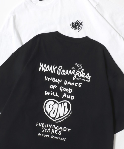 Футболка с коротким рукавом, принт на спине, уличный стиль Mark Gonzales, черный
Футболка с коротким рукавом, принт на спине, уличный стиль Mark Gonzales, черный