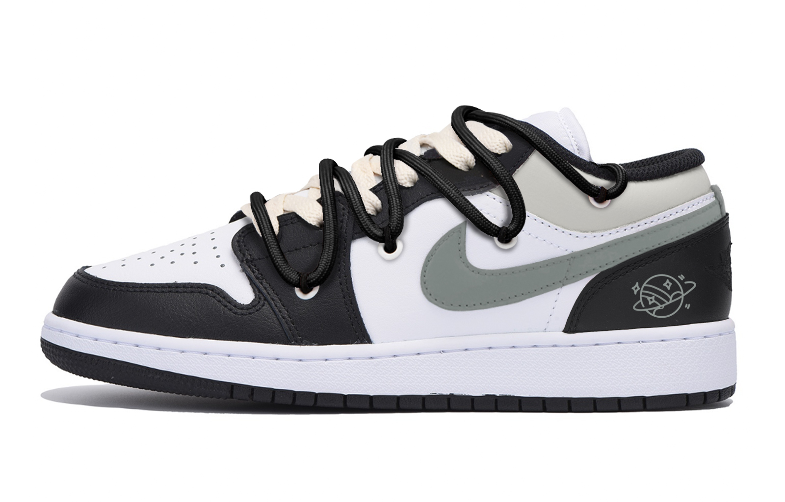 Jordan Износостойкие низкие винтажные баскетбольные кроссовки Air 1, мужские, черно-серые
Jordan Износостойкие низкие винтажные баскетбольные кроссовки Air 1, мужские, черно-серые