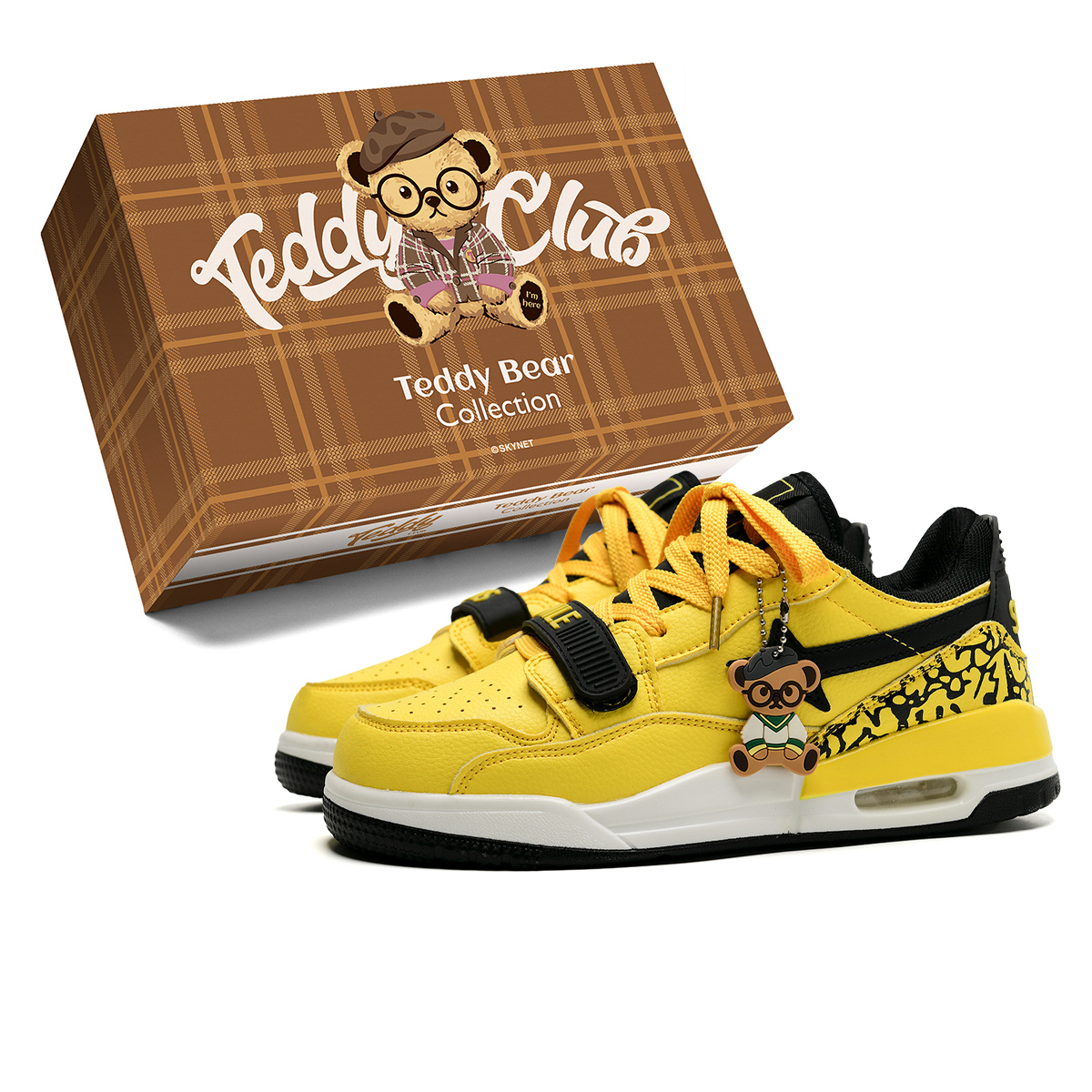 Teddy Bear Collection Унисекс скейтборд кроссовки низкие с защитой от истирания легкие с поддержкой увеличение роста желто-черные (улучшенная версия), цвет Yellow Black (Upgraded)
Teddy Bear Collection Унисекс скейтборд кроссовки низкие с защитой от истирания легкие с поддержкой увеличение роста желто-черные (улучшенная версия), цвет Yellow Black (Upgraded)