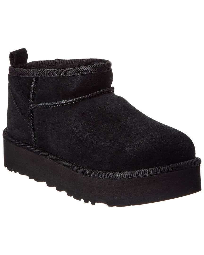 Замшевые ботинки UGG Kids Classic Ultra Mini на платформе Ugg, черный
Замшевые ботинки UGG Kids Classic Ultra Mini на платформе Ugg, черный