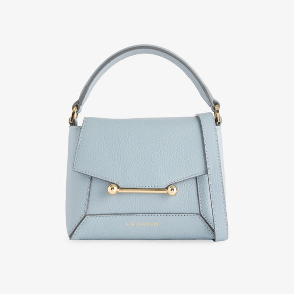 Сумка Strathberry кожаная с верхней ручкой, синий
Сумка Strathberry кожаная с верхней ручкой, синий