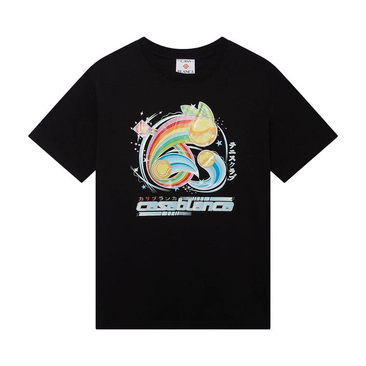 Футболка Casablanca Manga Tennis Ball T-Shirt, Black
Футболка Casablanca Manga Tennis Ball T-Shirt, Black
