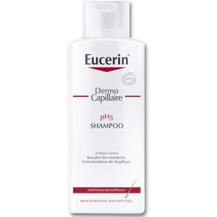Dermo Capillaire Ph5 Мягкий шампунь 250 мл, Eucerin
Dermo Capillaire Ph5 Мягкий шампунь 250 мл, Eucerin
