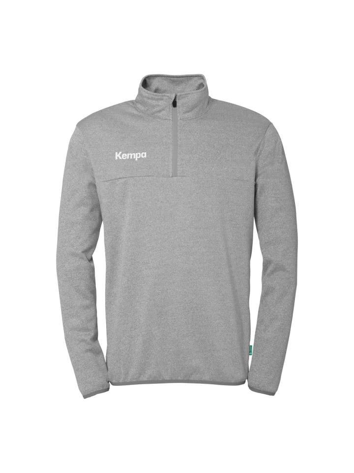 Kempa Рубашка с застежкой-молнией на четверть длины, темно-серый меланж
Kempa Рубашка с застежкой-молнией на четверть длины, темно-серый меланж