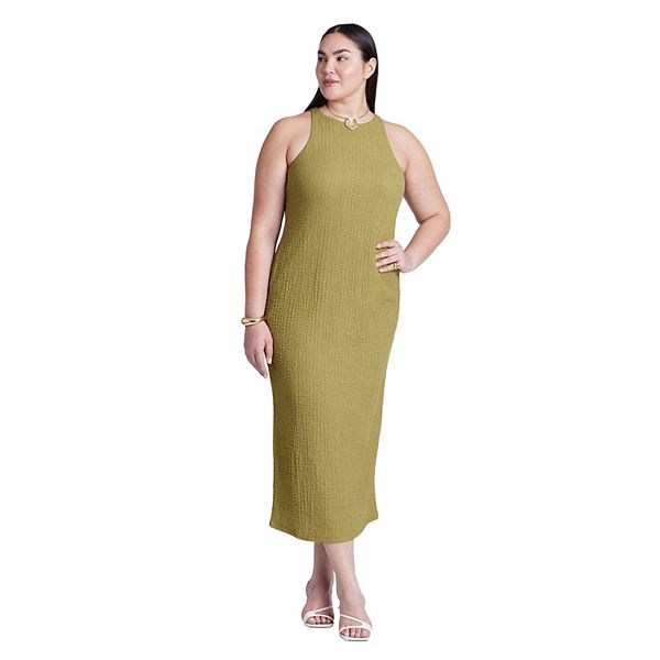 Женское платье плюс сайз из текстурированной ткани Eloquii
Женское платье плюс сайз из текстурированной ткани Eloquii