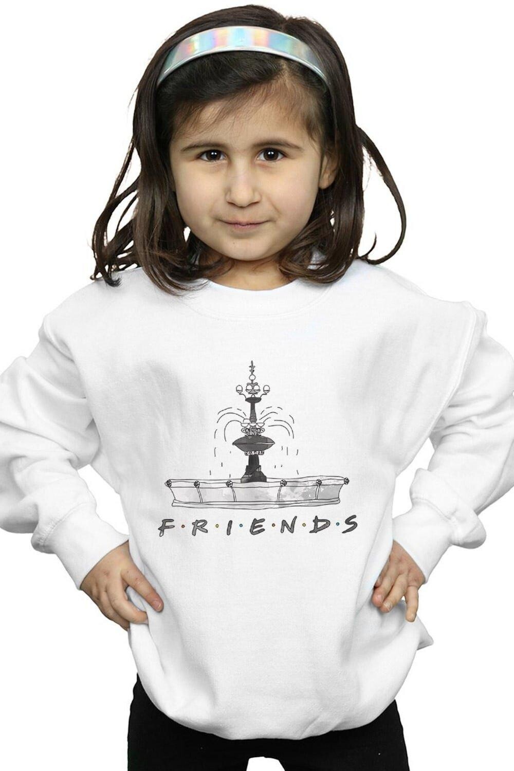 Толстовка с изображением фонтана Friends, белый
Толстовка с изображением фонтана Friends, белый
