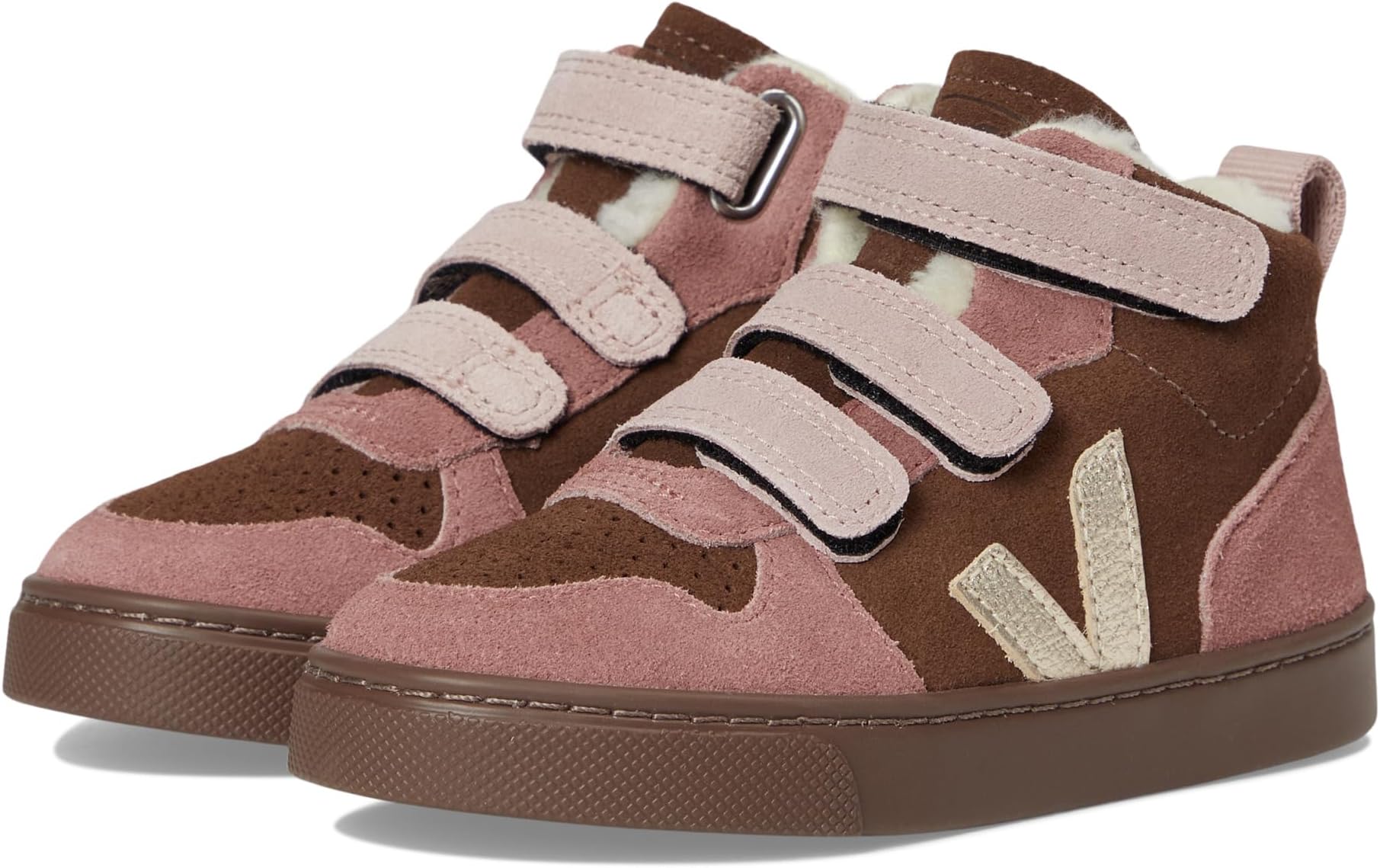 Кроссовки VEJA Kids Small V-10, Walnut Platine Bark
Кроссовки VEJA Kids Small V-10, Walnut Platine Bark