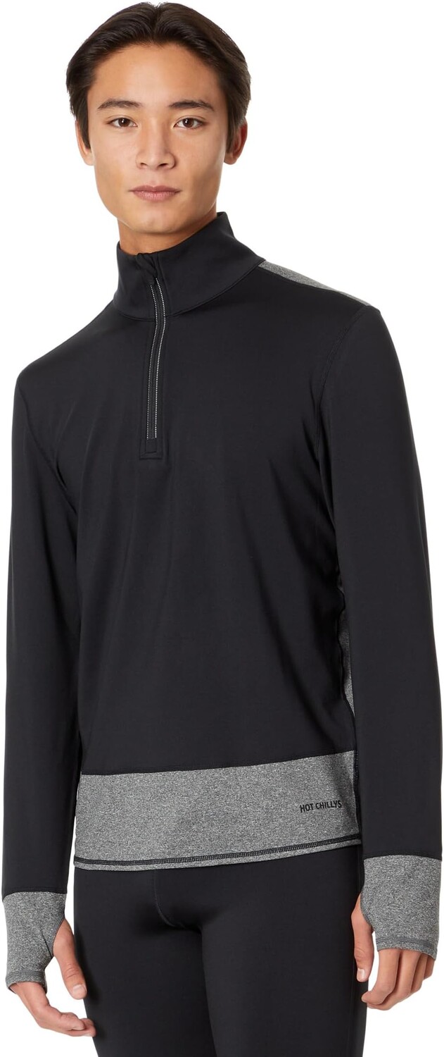 Пуловер Hot Chillys Micro Elite Chamois Color-Block Zip-T, цвет Black/Granite
Пуловер Hot Chillys Micro Elite Chamois Color-Block Zip-T, цвет Black/Granite