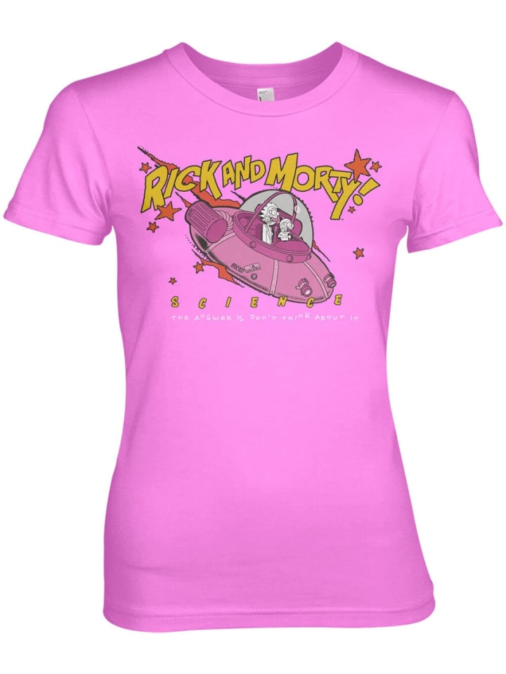 Футболка Science Girly Tee Rick and Morty, розовый
Футболка Science Girly Tee Rick and Morty, розовый