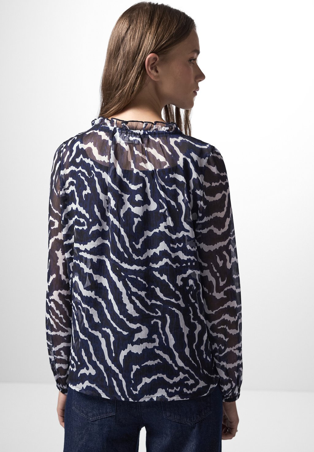 Блуза Street One Studio, темно-синий
Блуза Street One Studio, темно-синий