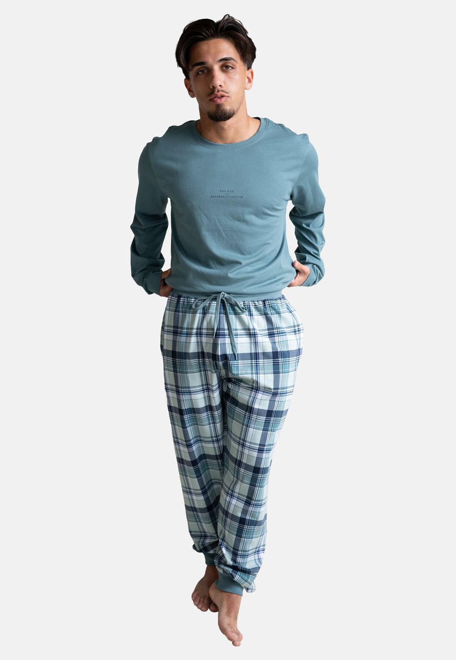 Пижамный комплект Phil & Co. Berlin SET, Grün/Blau/Light Blue
Пижамный комплект Phil & Co. Berlin SET, Grün/Blau/Light Blue