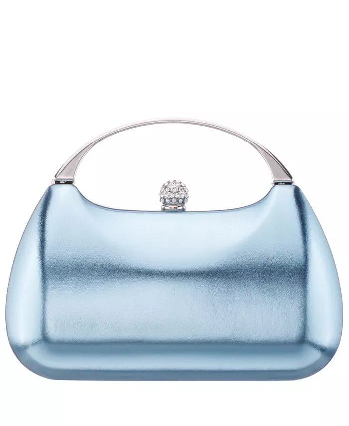 Клатч Minaudiere с металлической ручкой Nina, розовый
Клатч Minaudiere с металлической ручкой Nina, розовый