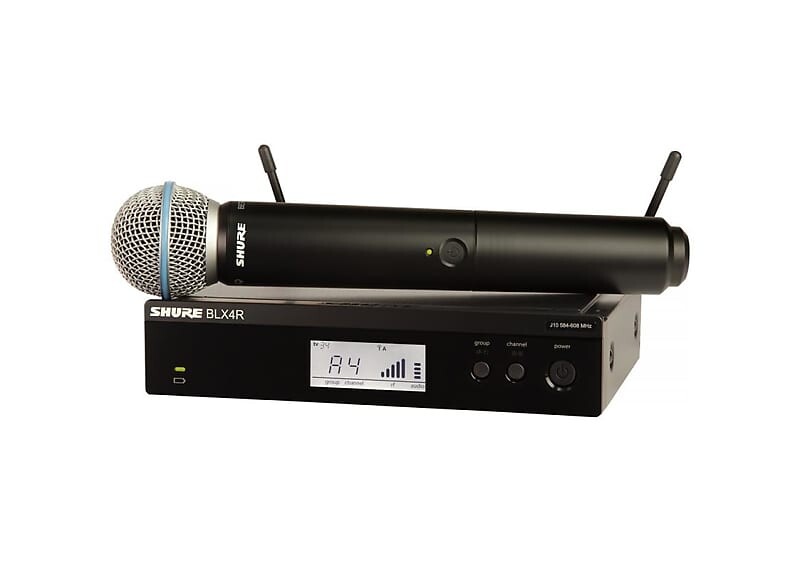 Беспроводная система Shure BLX24R / B58-H9 
Беспроводная система Shure BLX24R / B58-H9