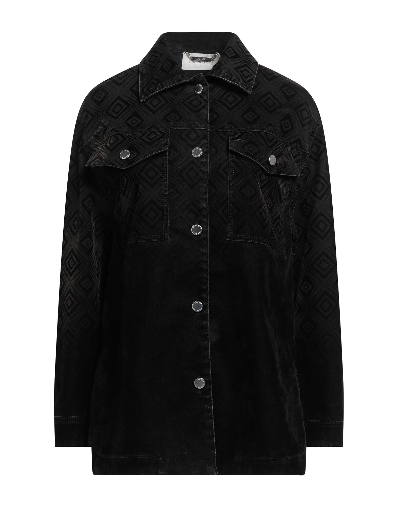Джинсовая рубашка Alberta Ferretti, черный
Джинсовая рубашка Alberta Ferretti, черный