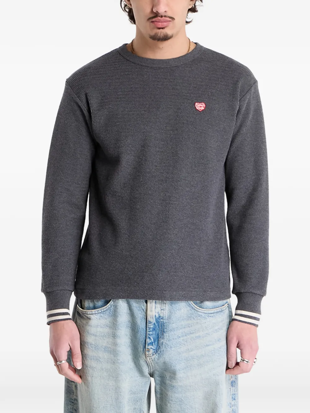 Фактурный свитшот Human Made, серый
Фактурный свитшот Human Made, серый