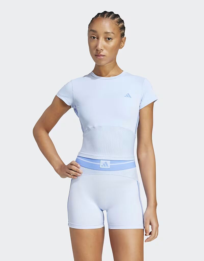 Футболка performance Hyperglam rib baby синего цвета Adidas Performance, Синий, Футболка performance Hyperglam rib baby синего цвета Adidas Performance
Футболка performance Hyperglam rib baby синего цвета Adidas Performance, Синий, Футболка performance Hyperglam rib baby синего цвета Adidas Performance