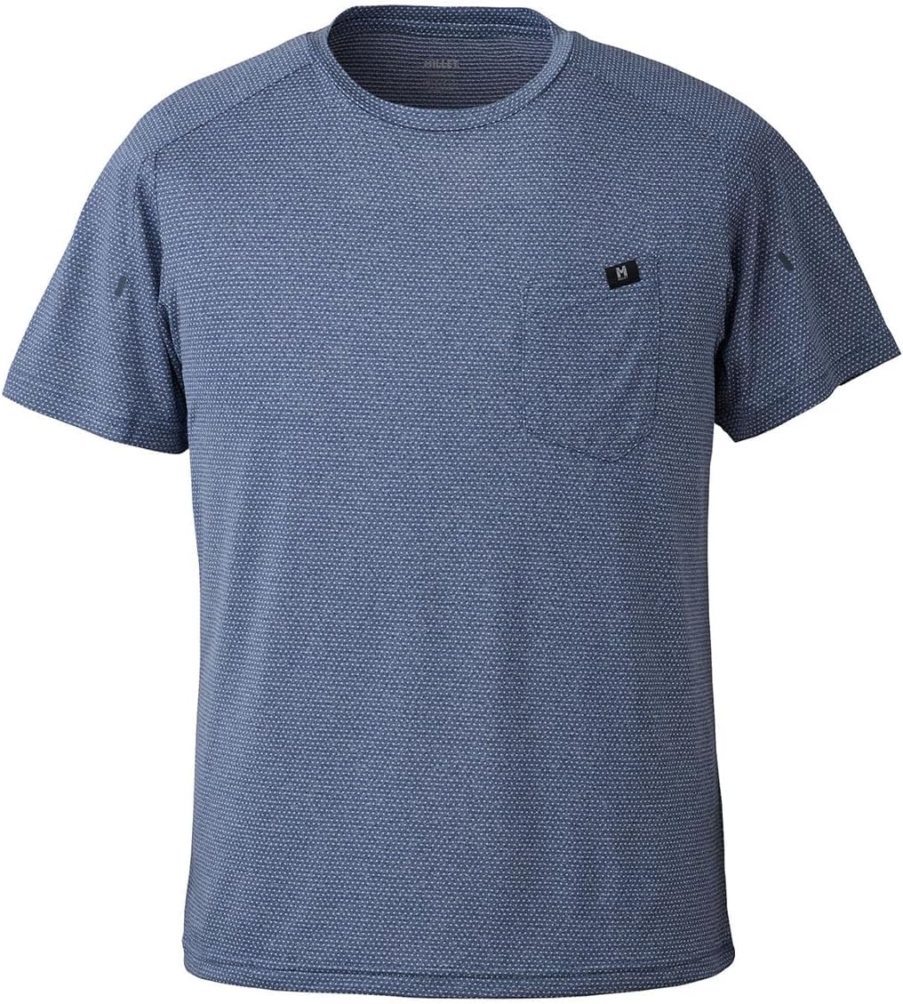 Мужская походная футболка MILLET с коротким рукавом из сетчатой ткани меланжевого цвета, размер SS M, темно-синий
Мужская походная футболка MILLET с коротким рукавом из сетчатой ткани меланжевого цвета, размер SS M, темно-синий