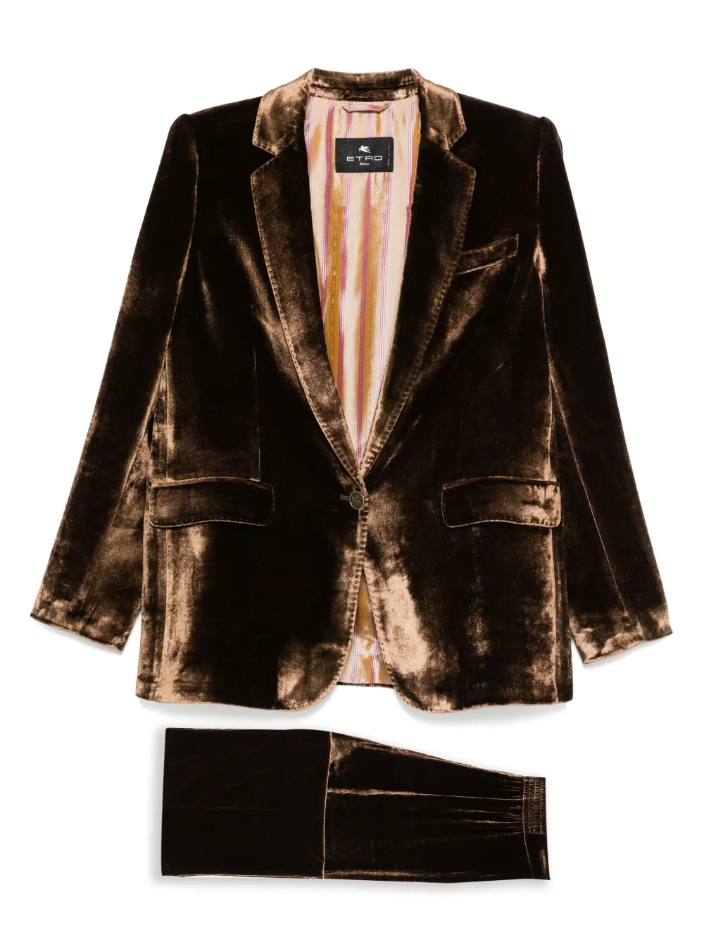 Костюм с однобортным пиджаком Etro, коричневый
Костюм с однобортным пиджаком Etro, коричневый
