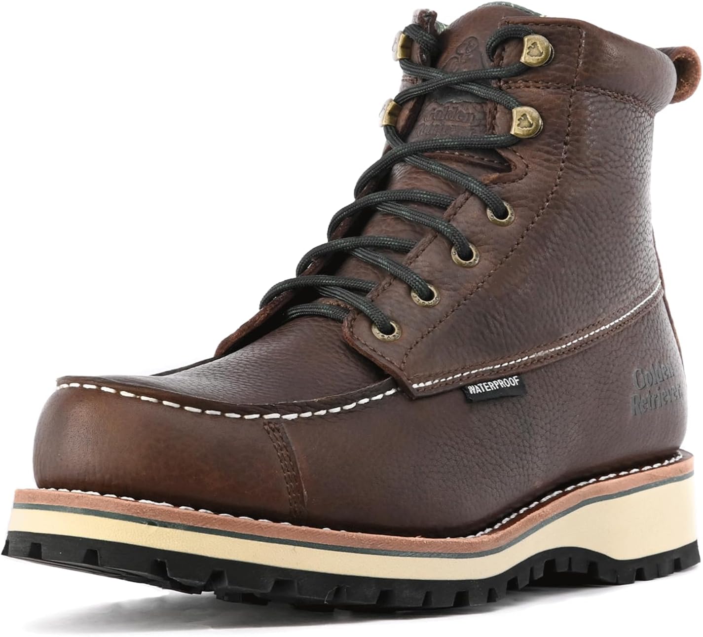 Мужские ботинки Golden Retriever, с молоточковым носком и клиновидной подошвой, из нубука, маслостойкие и противоскользящие, ботинки с защитой EH, G24005-wide , 6\" Mahogany Soft Toe
Мужские ботинки Golden Retriever, с молоточковым носком и клиновидной подошвой, из нубука, маслостойкие и противоскользящие, ботинки с защитой EH, G24005-wide , 6\" Mahogany Soft Toe