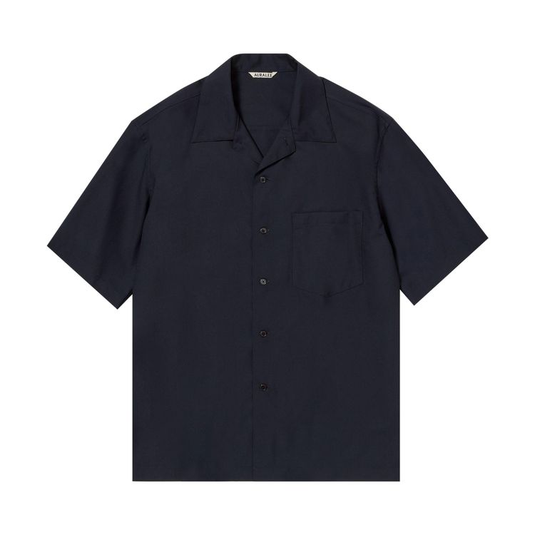 Рубашка Auralee Super Fine Tropical Wool Open Collar Half Sleeved Shirt 'Dark Navy', синий
Рубашка Auralee Super Fine Tropical Wool Open Collar Half Sleeved Shirt 'Dark Navy', синий
