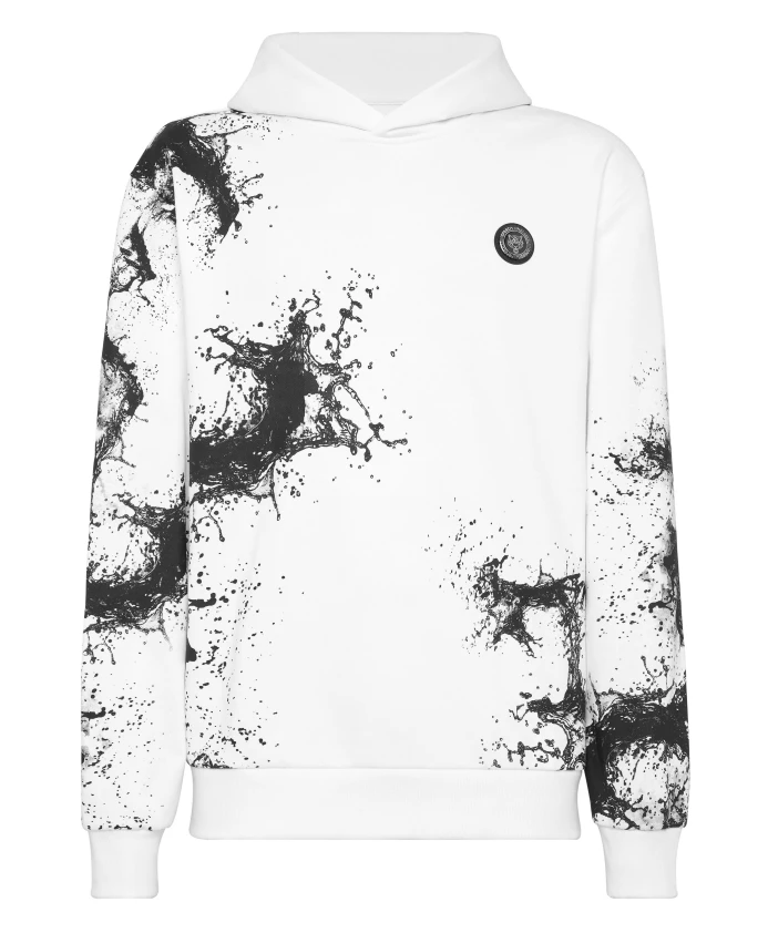 Толстовка с капюшоном и принтом "Splash" Plein Sport, белый
Толстовка с капюшоном и принтом "Splash" Plein Sport, белый