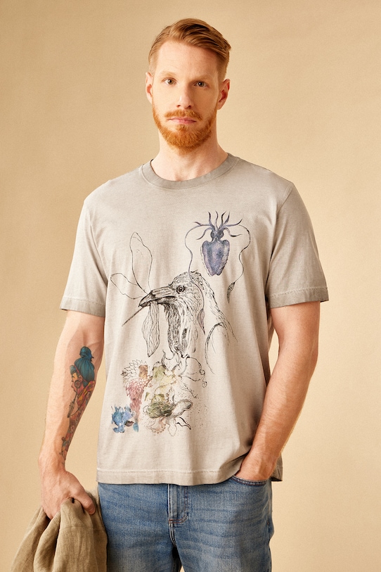 Хлопковая футболка Medicine, серый
Хлопковая футболка Medicine, серый