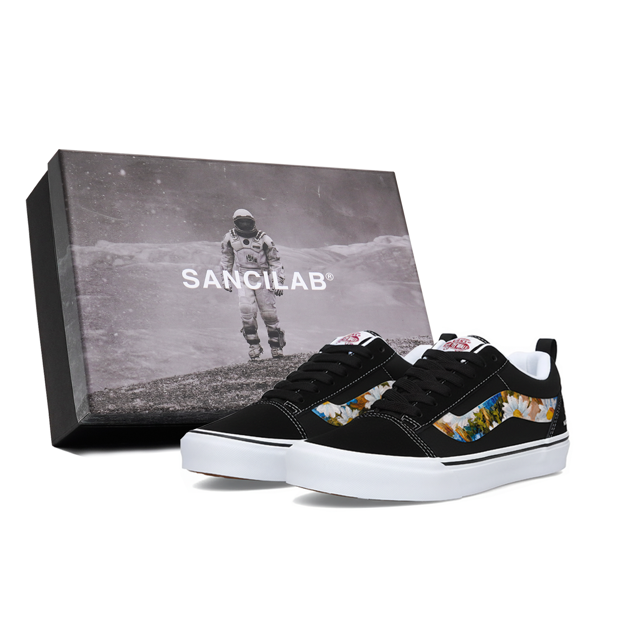 Vans Knu Skool устойчивые к истиранию низкие кроссовки для скейтбординга Unisex Black
Vans Knu Skool устойчивые к истиранию низкие кроссовки для скейтбординга Unisex Black