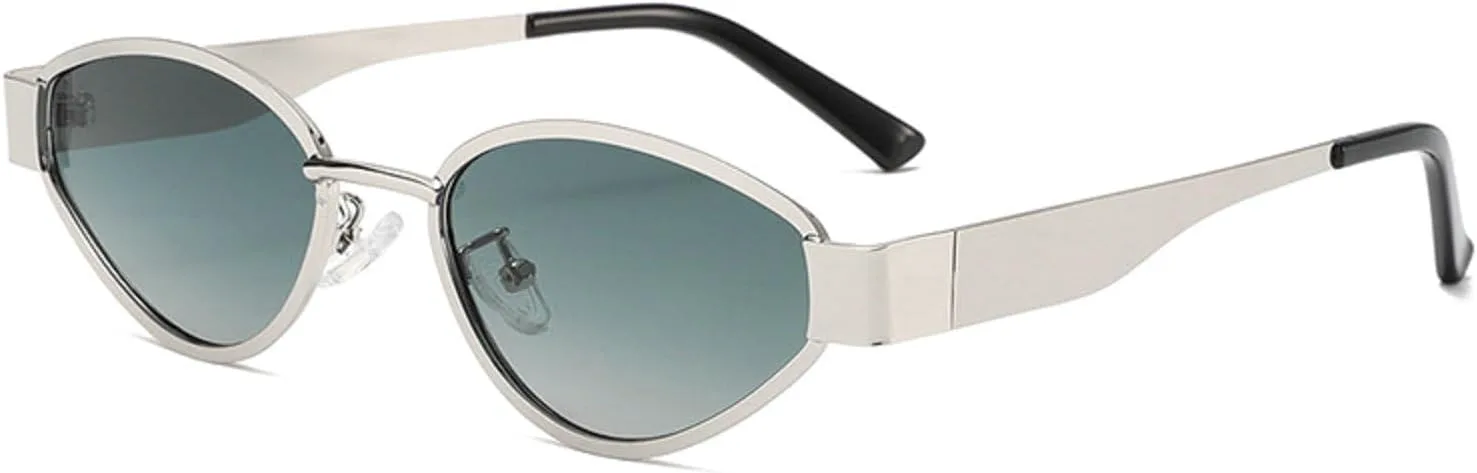 Ретро-солнцезащитные очки овальной формы для женщин, очки «кошачий глаз», модные винтажные очки с металлической оправой и защитой от УФ-излучения UV400 mincl, C1
Ретро-солнцезащитные очки овальной формы для женщин, очки «кошачий глаз», модные винтажные очки с металлической оправой и защитой от УФ-излучения UV400 mincl, C1