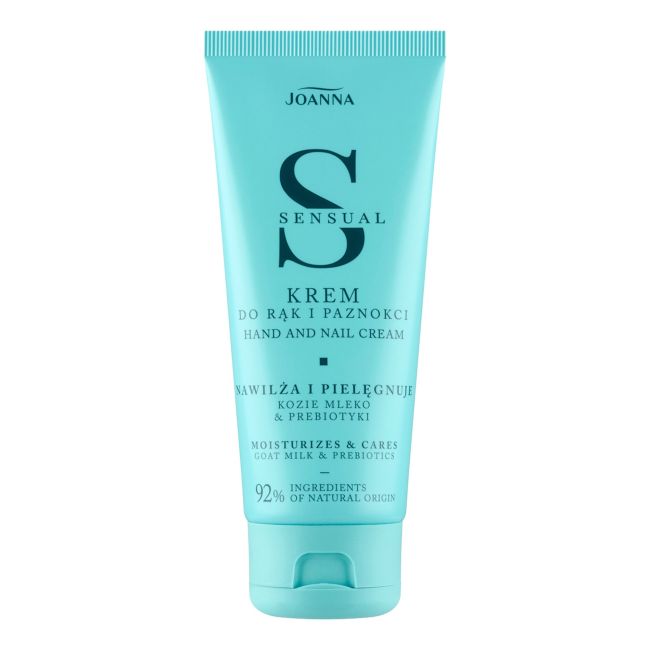 Увлажняющий и ухаживающий крем для рук и ногтей Joanna Sensual, 100 мл
Увлажняющий и ухаживающий крем для рук и ногтей Joanna Sensual, 100 мл