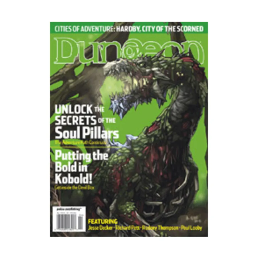 Журнал #109 "Unlock the Secrets of the Soul Pillars", Dungeon Magazine #101 - #150
Журнал #109 "Unlock the Secrets of the Soul Pillars", Dungeon Magazine #101 - #150