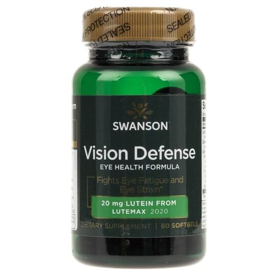 Swanson, Vision Defense, 60 капсул
Swanson, Vision Defense, 60 капсул