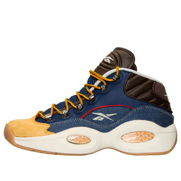 Кроссовки question mid Reebok, синий
Кроссовки question mid Reebok, синий