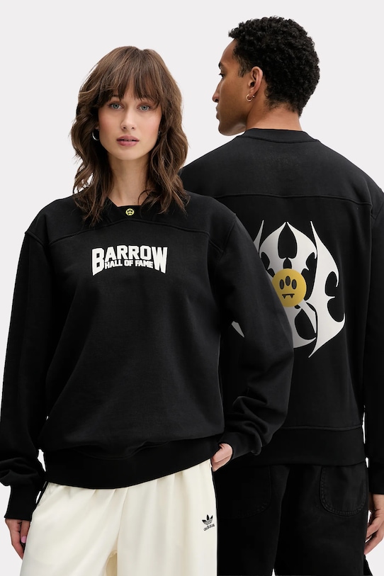 Хлопковая толстовка Barrow, черный
Хлопковая толстовка Barrow, черный