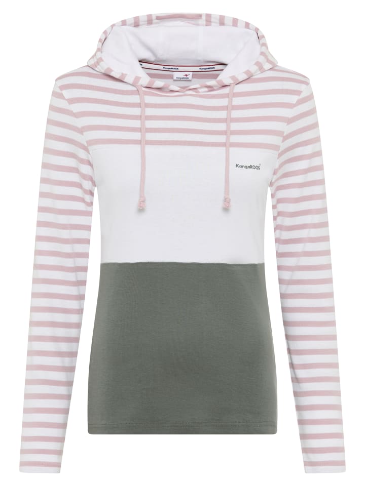 Рубашка с капюшоном розового/шалфейного цвета Kangaroos
Рубашка с капюшоном розового/шалфейного цвета Kangaroos