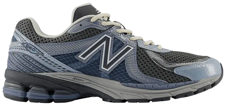 Кроссовки New Balance 860v2 'Midnight', синий 
Кроссовки New Balance 860v2 'Midnight', синий